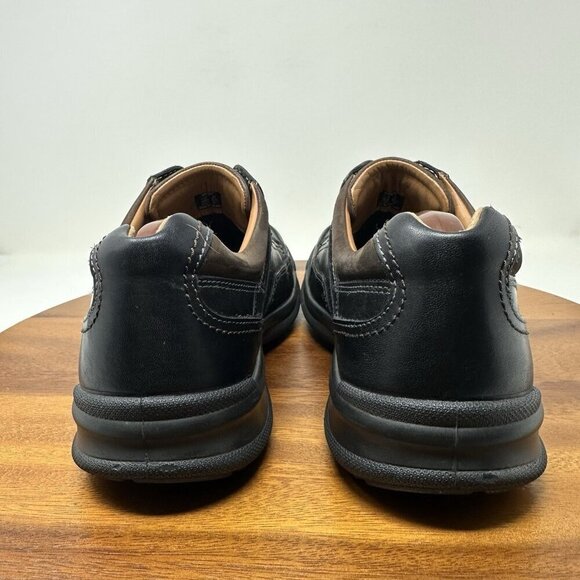 Ecco Remote Sneaker Oxford Size 11.5 EU‎ 45 Black Leather Lace Up Shoes - Picture 11 of 11